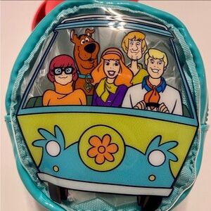 SCOOBY DOO Licensed Coin Purse, Clear Front, Bag Charm, Bag Clip NEW